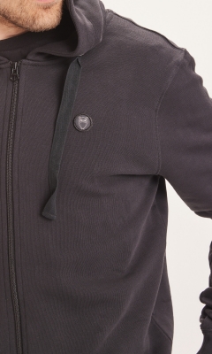 Elm Badge Zip-Hoodie - phantom